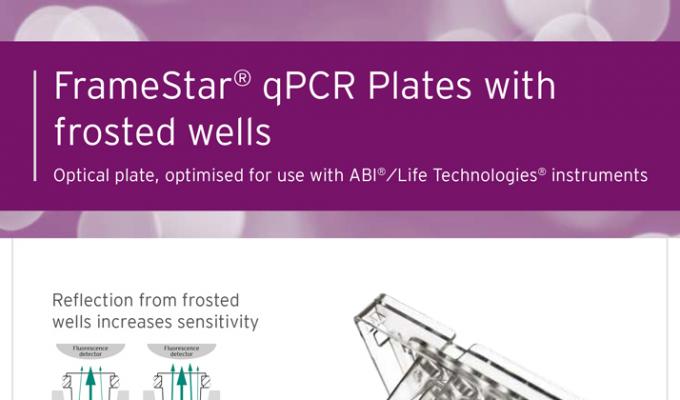 FrameStar® qPCR Plates with Frosted Wells Flyer
