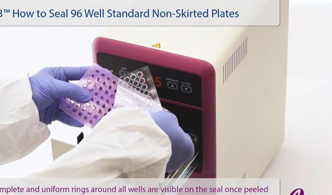 4s3™ - How to Seal 96 Well Non-Skirted PCR Plates