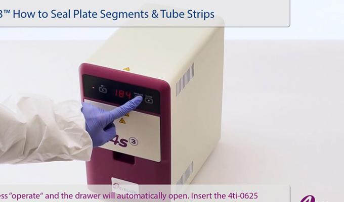 4s3™ - How to Seal Tube Strips and Plate Segments