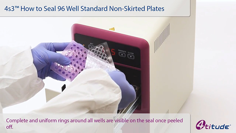 Semi-Automated Sheet Heat Sealer - How to Seal 96 Well Non-Skirted PCR Plates