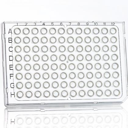 4ti-0950/C | FrameStar 96 Well Semi-Skirted PCR Plate, Roche Style | Front