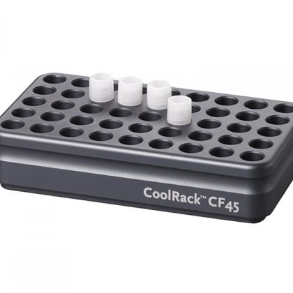 BCS-105 | Thermoconductive Tube Rack for 45 Cryo or FACS Tubes (formerly CoolRack CF45) | With Tubes