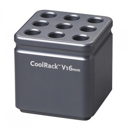 BCS-156 | Thermoconductive Tube Rack for 9 16 x 100mm Blood Tubes (formerly CoolRack V16)