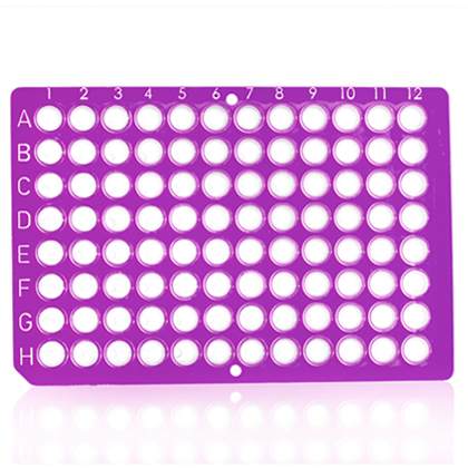 4ti-0720 | FrameStar 96 Well Non-Skirted PCR Plate, Low Profile | Front