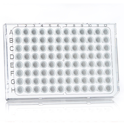 4ti-0954 | FrameStar 96 Well Semi-Skirted PCR Plate, Roche Style, High Sensitivity | Front