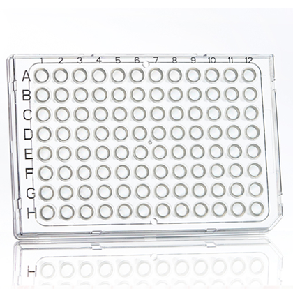 4ti-0950/C | FrameStar 96 Well Semi-Skirted PCR Plate, Roche Style | Front