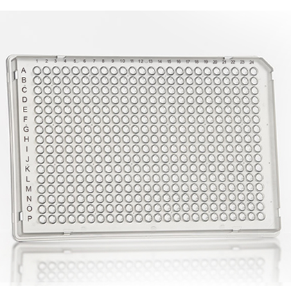 4ti-1384 | 384 Well Skirted PCR Plate | Front
