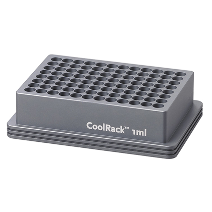 BCS-149 | CoolRack 96x1ml Thermoconductive Tube Rack for 96 x 1ml Barcoded Tubes
