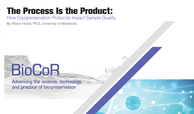 The Process Is the Product: How Cryopreservation Protocols Impact Sample Quality