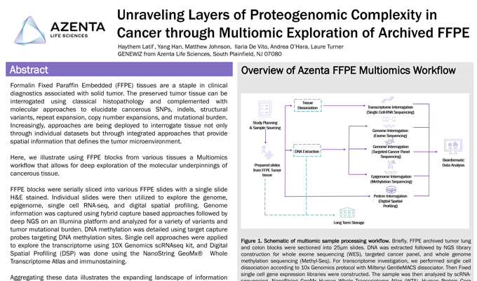 Unravelling Layers of Proteogenomic Complexity in Cancer through Multiomic Exploration of Archived FFPE Tissue