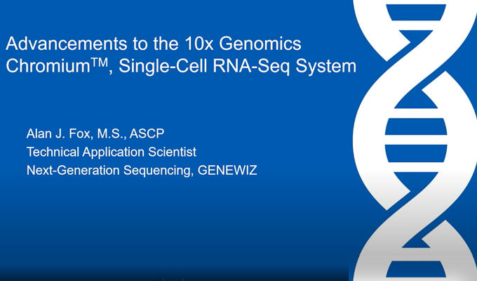 Advancements to the 10x Genomics Chromium™, Single-Cell RNA-Seq System