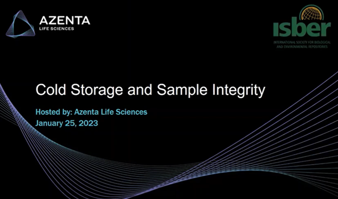Cold Storage and Sample Integrity