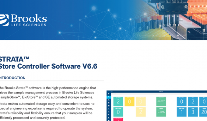 Strata™ Store Controller Software V6.6 Flyer