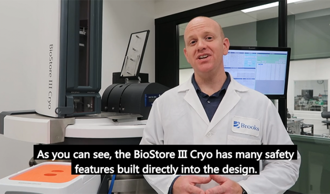 BioStore™ -190°C LN2-Based Automated Storage System User Safety