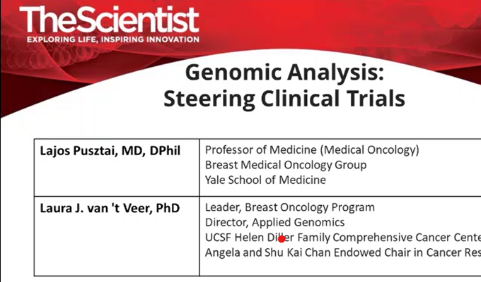 Genomic Analysis: Steering Clinical Trials