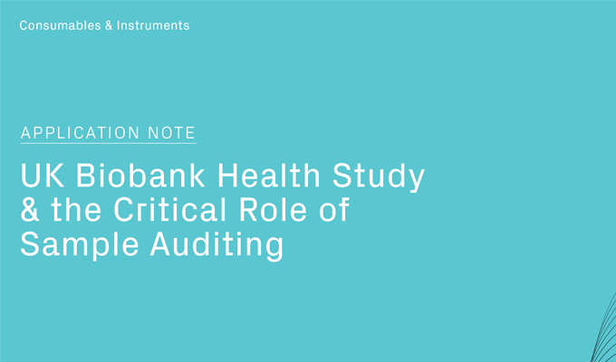 UK Biobank Health Study & the Critical Role of Sample Auditing