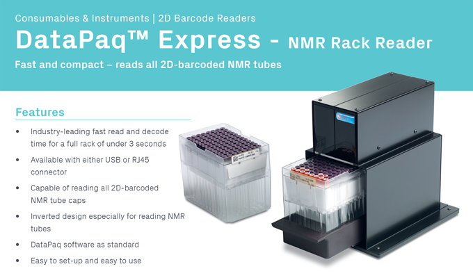 Ziath DataPaq Express-NMR Rack Reader Flyer