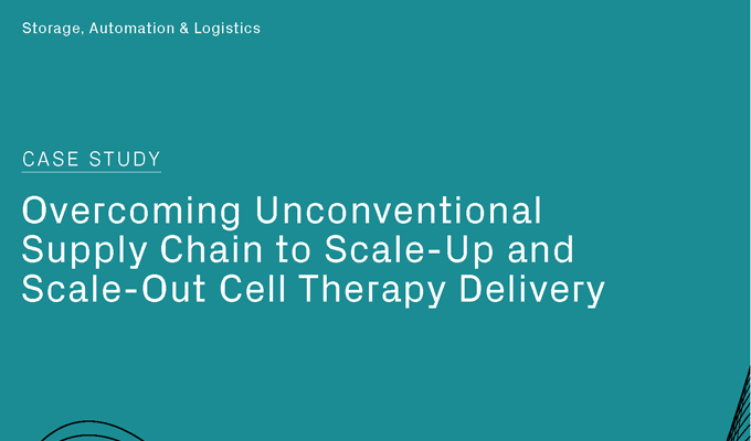 Overcoming Unconventional Supply Chain to Scale-Up and Scale-Out Cell Therapy Delivery
