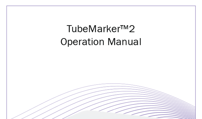 Direct Tube Marker Operation Manual