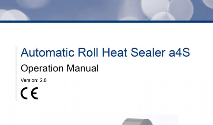 Automated Roll Heat Sealer Operation Manual