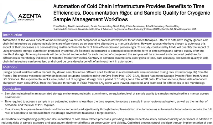 Benefits of Automation of Cold Chain Infrastructure