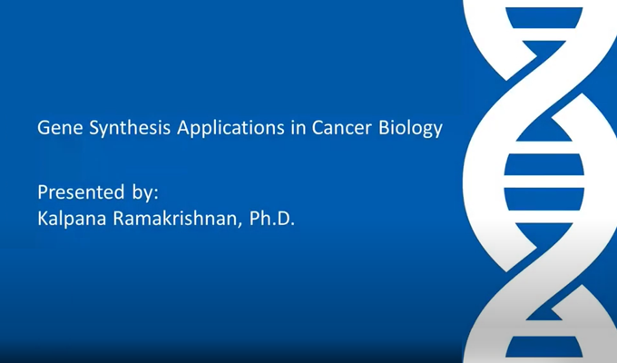 Gene Synthesis Applications in Cancer Biology