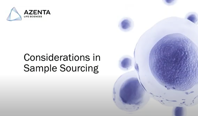 Sample Sourcing Considerations