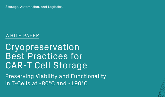 Cryopreservation Best Practices for CAR-T Cell Storage