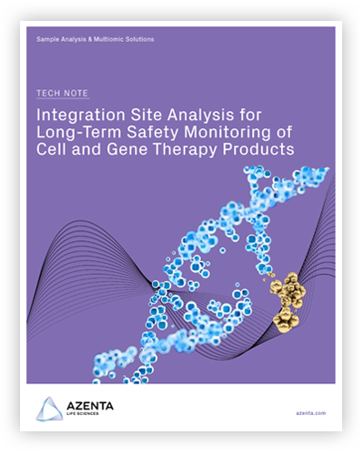 Integration Site Analysis for Long-Term Safety Monitoring of Cell and Gene Therapy Products