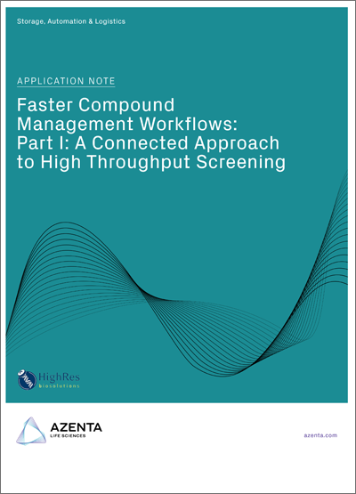 Compound Management: A Connected Approach To High Throughput Screening
