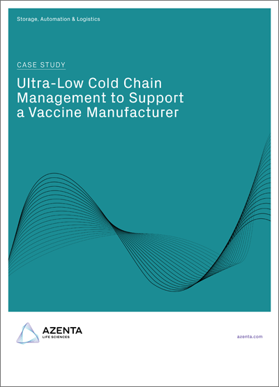 Ultra-Low Cold Chain Management to Support a Vaccine Manufacturer