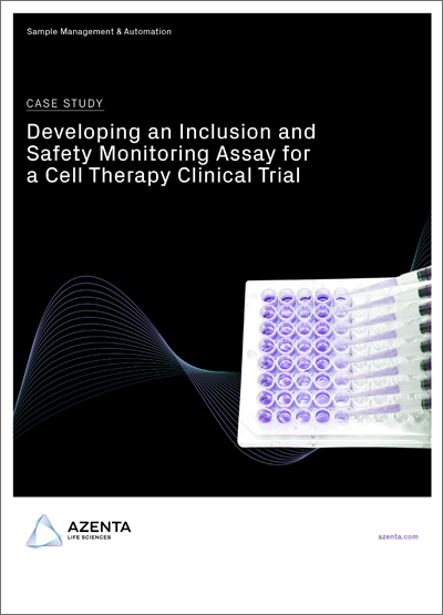 Developing an Inclusion and Safety Monitoring Assay for a Cell Therapy Clinical Trial​