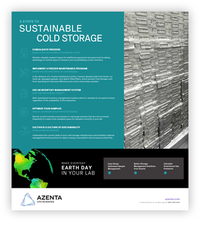 5 Steps to Sustainable Cold Storage