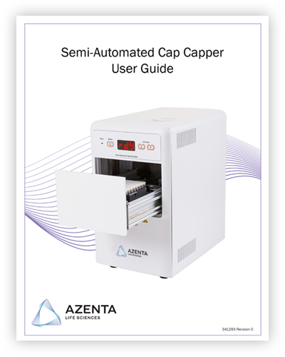 Semi-Automated Septum Cap Capper User Guide