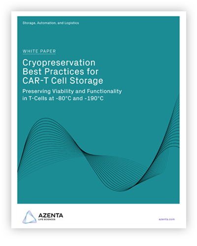 Cryopreservation Best Practices for CAR-T Cell Storage