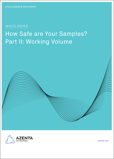 How Safe Are Your Samples? Working Volume