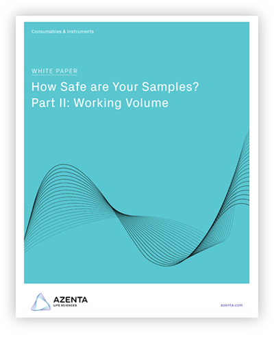 How Safe Are Your Samples? Working Volume