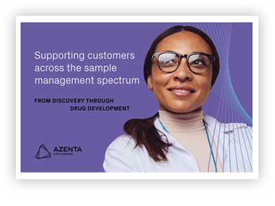 Supporting Customers Across the Sample Management Spectrum
