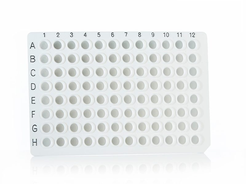 4ti-0750/W | 96 Well Non-Skirted PCR Plate | Front