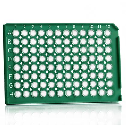 4ti-0730/G | FrameStar 96 Well Semi-Skirted PCR Plate With Upstand, ABI® Style | Front