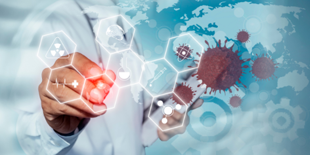 Abstract representation of CAR-T manufacturing