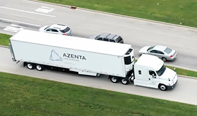 Truck offering Lab Chemical Moving Services