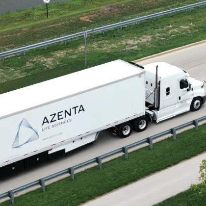 Truck offering Lab Chemical Moving Services
