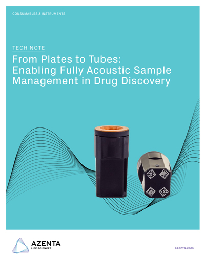 Enabling Fully Acoustic Sample Management in Drug Discovery Tech Note