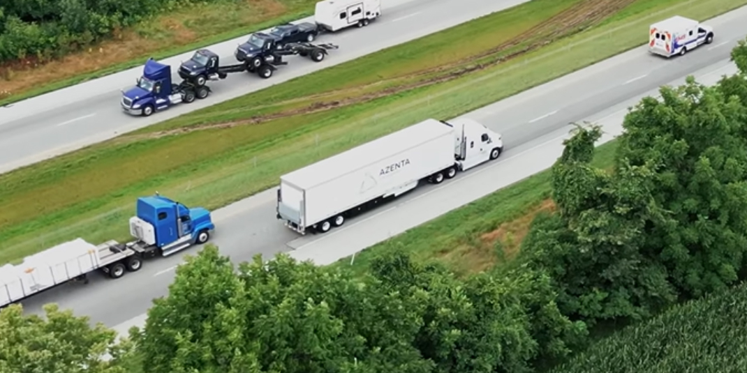 Azenta Life Sciences Lab Relocation Truck