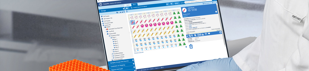 FreezerPro on a computer screen